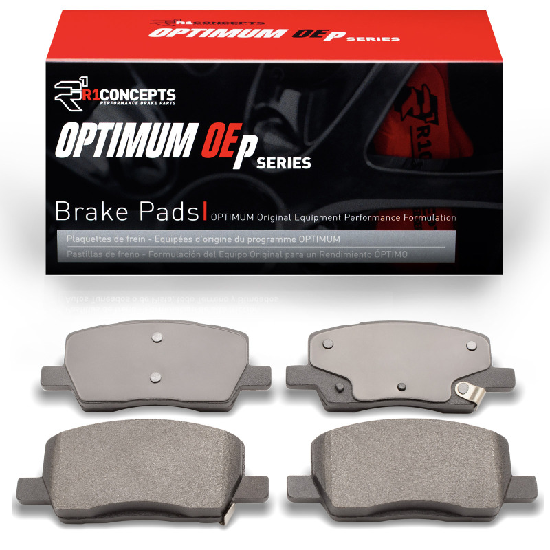 Tesla Model S Brake Pads - Rear - R1 Concepts - Optimum OE - `17-`25